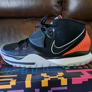 Nike KYRIE 6  BLACK/black-university Red